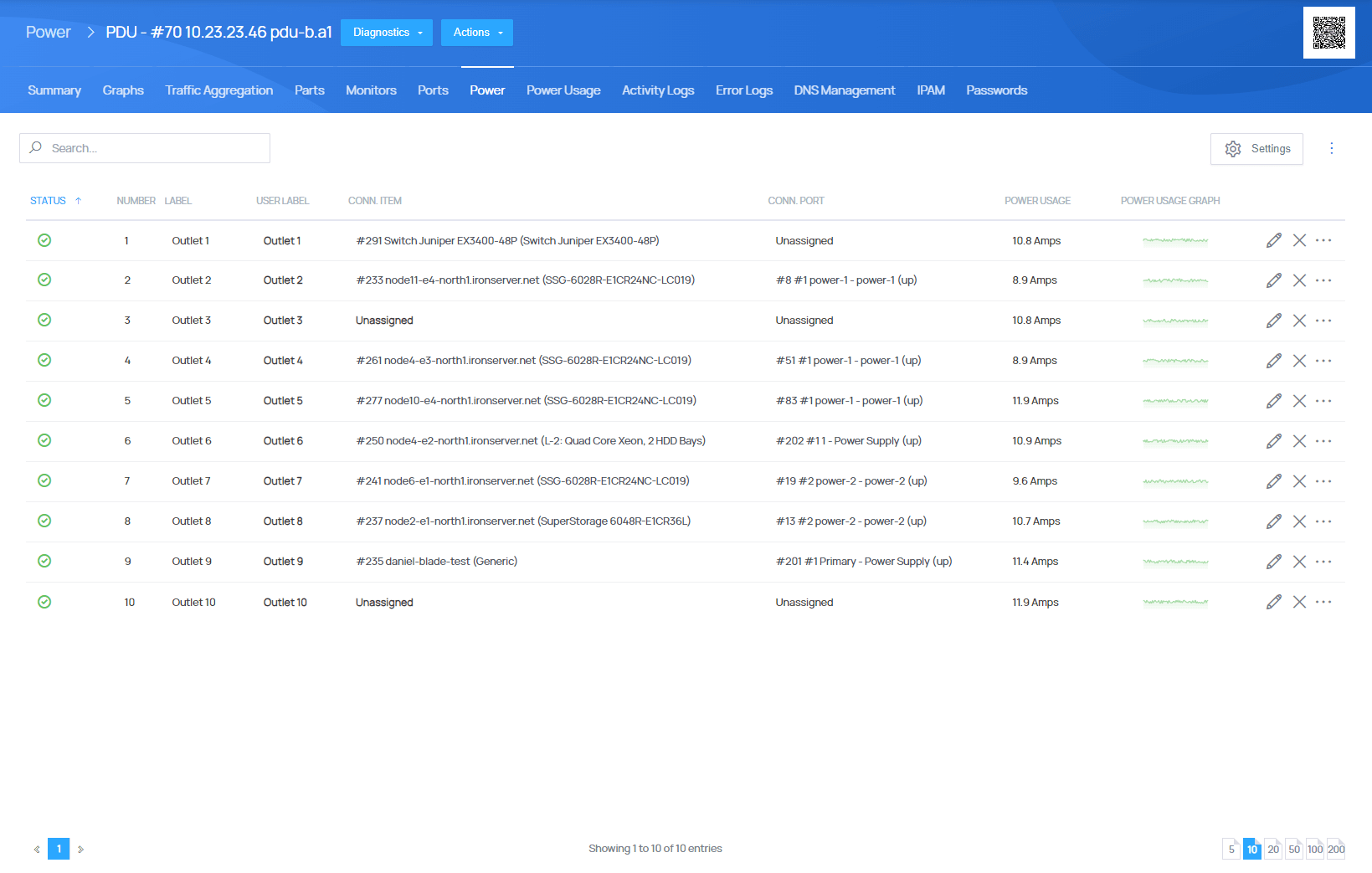 Switch & PDU Integrations - EasyDCIM Administration - Screenshot 6