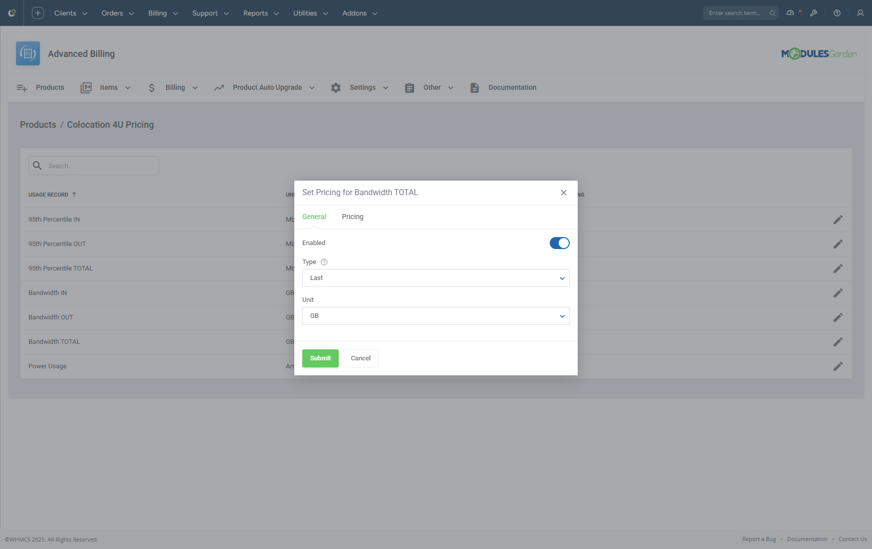 Colocation Services Billing - EasyDCIM Billing Integration - Screenshot 11