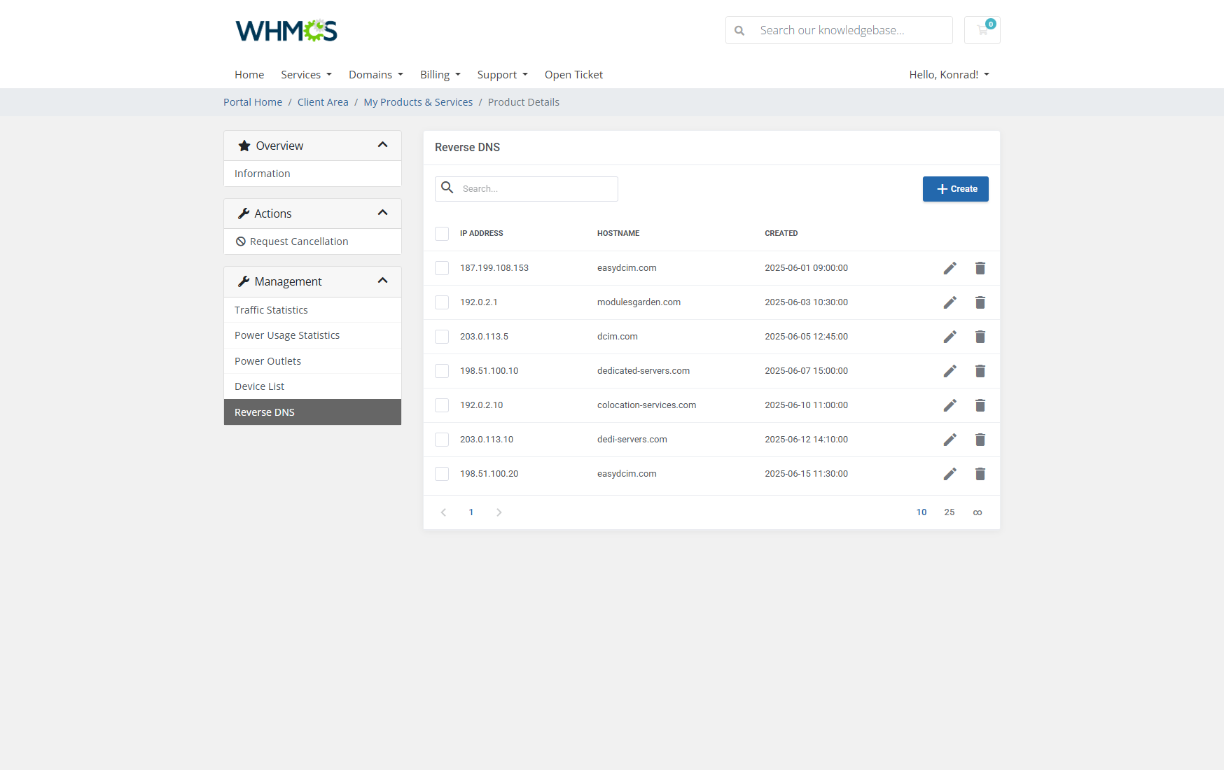 Colocation Services Billing - EasyDCIM Billing Integration - Screenshot 9