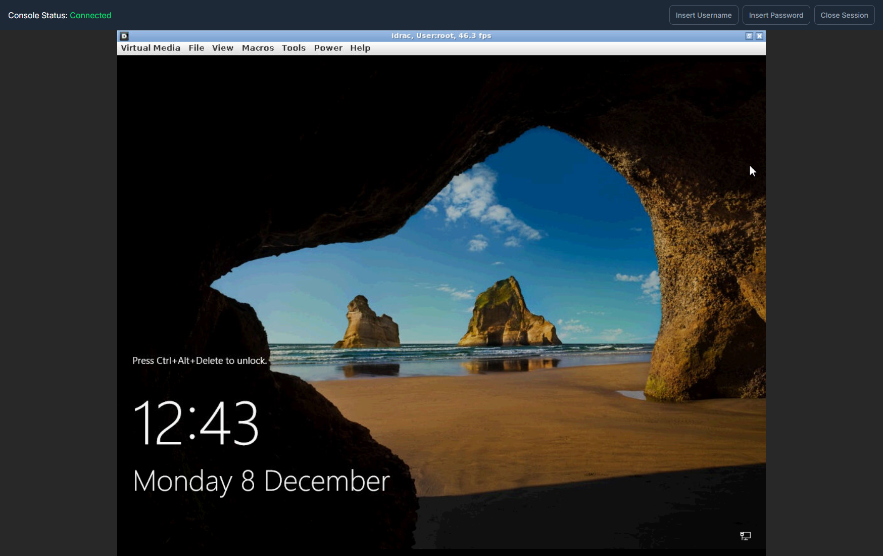 Remote Console Access - EasyDCIM Client Control - Screenshot 2
