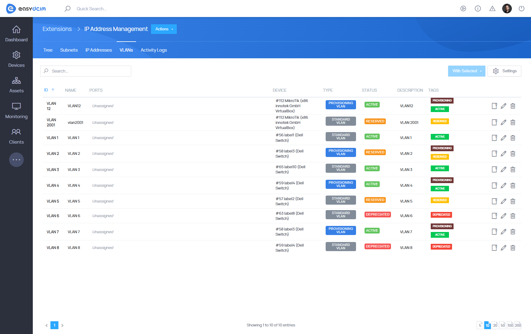 IP Address Management For EasyDCIM Extension - Screenshot 4