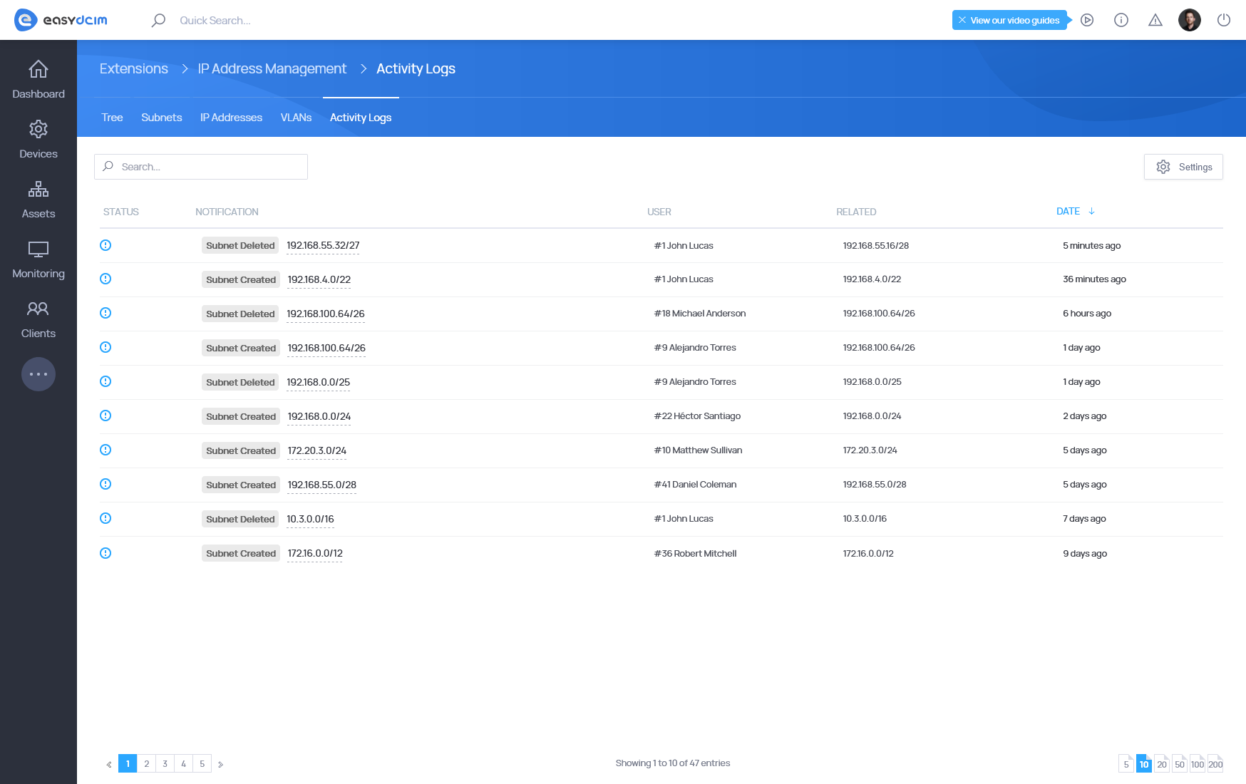 IP Address Management For EasyDCIM Extension - Screenshot 5